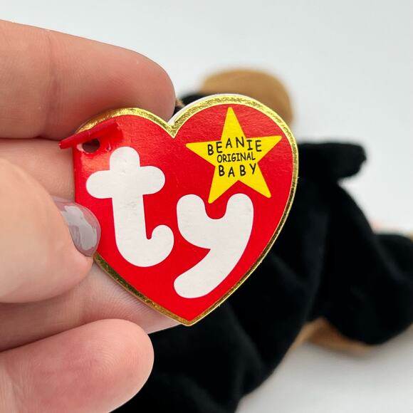 TY Beanie Baby Doby Doberman Dog PE Pellets Vintage Collectible - Picture 4 of 7